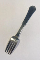 Hans Hansen Arvesølv No. 8 Sterling Sølv Middagsgaffel