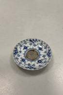 Royal Copenhagen  Musselmalet Helblonde Askebæger / Platte med Sølvmønt No 1/1009