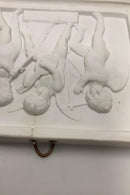 Bertel Thorvaldsen: Royal Copenhagen Bisquit Singing Angels Plate Relief