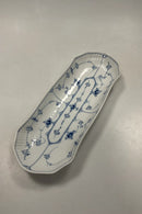 Royal Copenhagen Musselmalet Riflet aflangt Fad No. 297