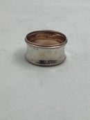Danish Silver Napkin ring with pattern