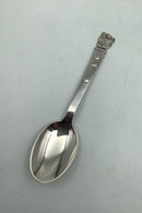 Cohr Silver Baby Hen with Chickens (1945)