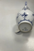 Royal Copenhagen Blur Fluted Plain Chocolate pot with lid No 482