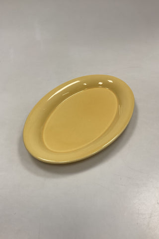 KÄHLER Ursula oval Tallerken i Gul No. 621