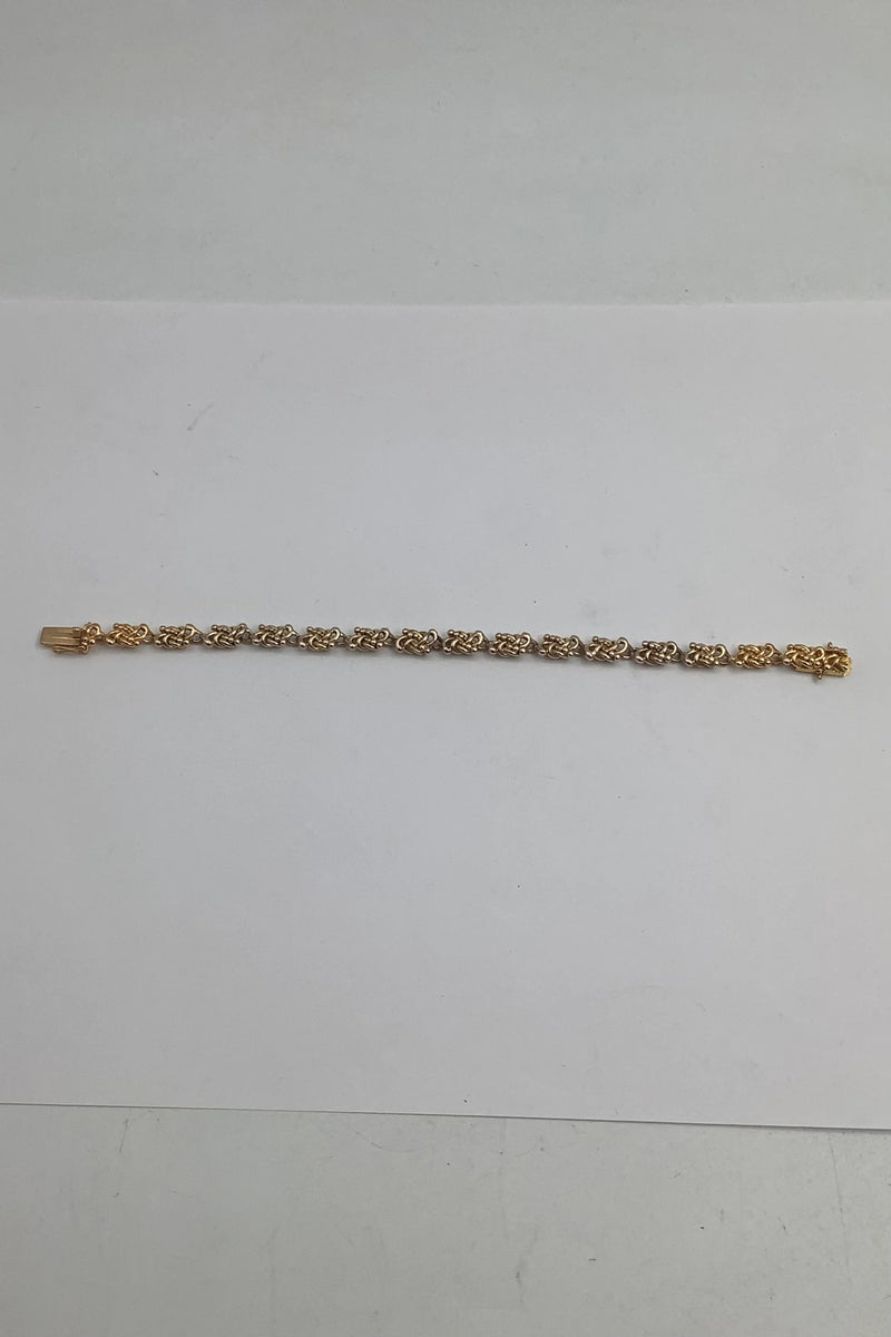 Evald Nielsen 14K Guld Armbånd