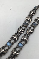 Georg Jensen Sterling Sølv Halskæde No. 59 Månesten