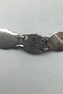 Georg Jensen Sølv Halskæde No. 1 Grønne Sten (1915-1927)