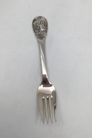Danish Silver Children's Fork Thumbelina