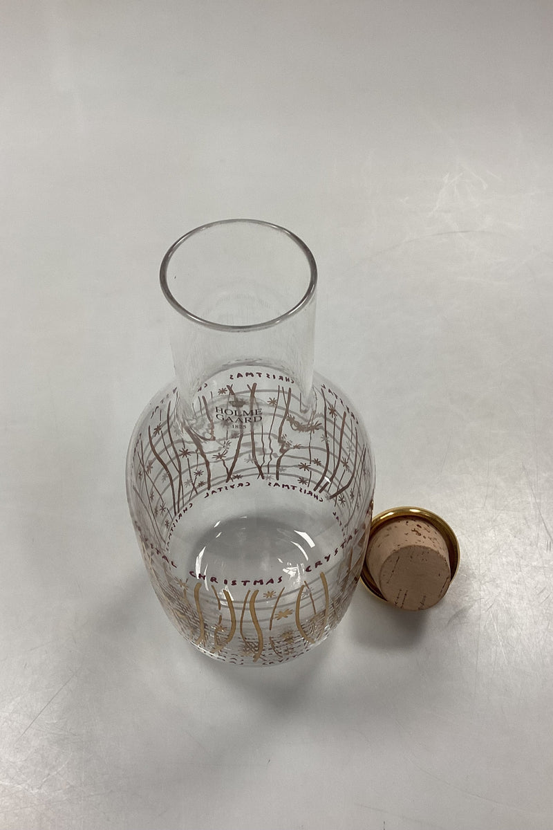 Holmegaard Crystal Christmas Karaffel 2002