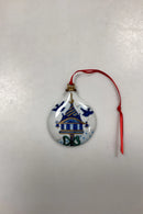 Royal Copenhagen Porcelain Drop Ornament - Jingle Bells 1988