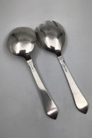 Georg Jensen Sterling Silber Antikes Servierset Nr. 115+116