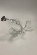 Holmegaard Snapsefisk Karaffel i klart glas