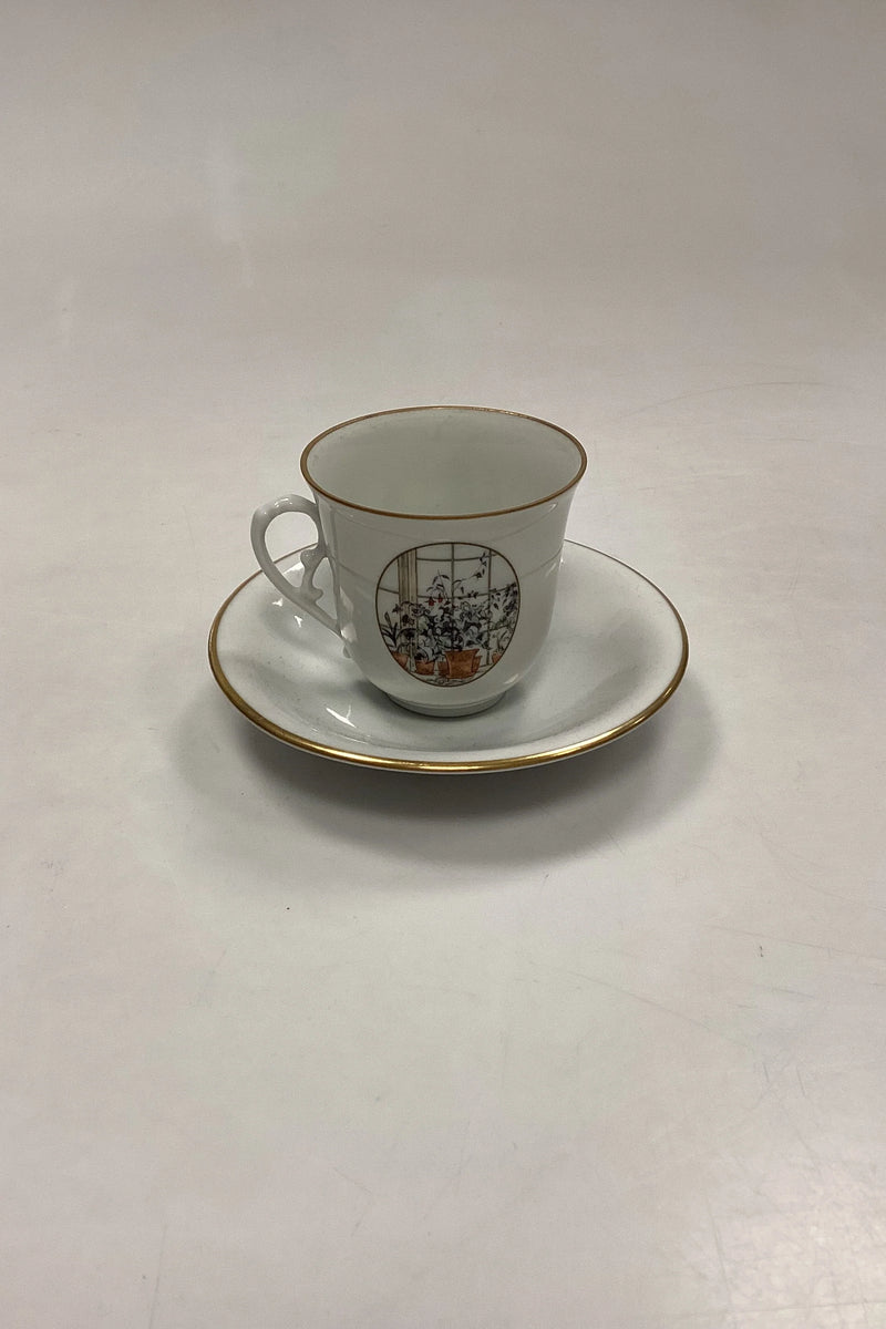 Bing og Grøndahl Carl Larsson Kaffekop og underkop No. 4505 / 305 Motiv 5