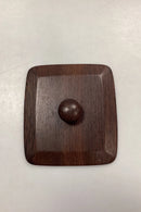 Bing og Grøndahl / Kronjyden Relief Trælåg til skål med hanke