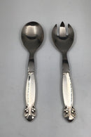 Georg Jensen Sterling Sølv Pinje Salatsæt 133 Mellem