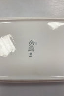 Royal Copenhagen Rødtop/Rødkant Rektangulært fad No. 3078