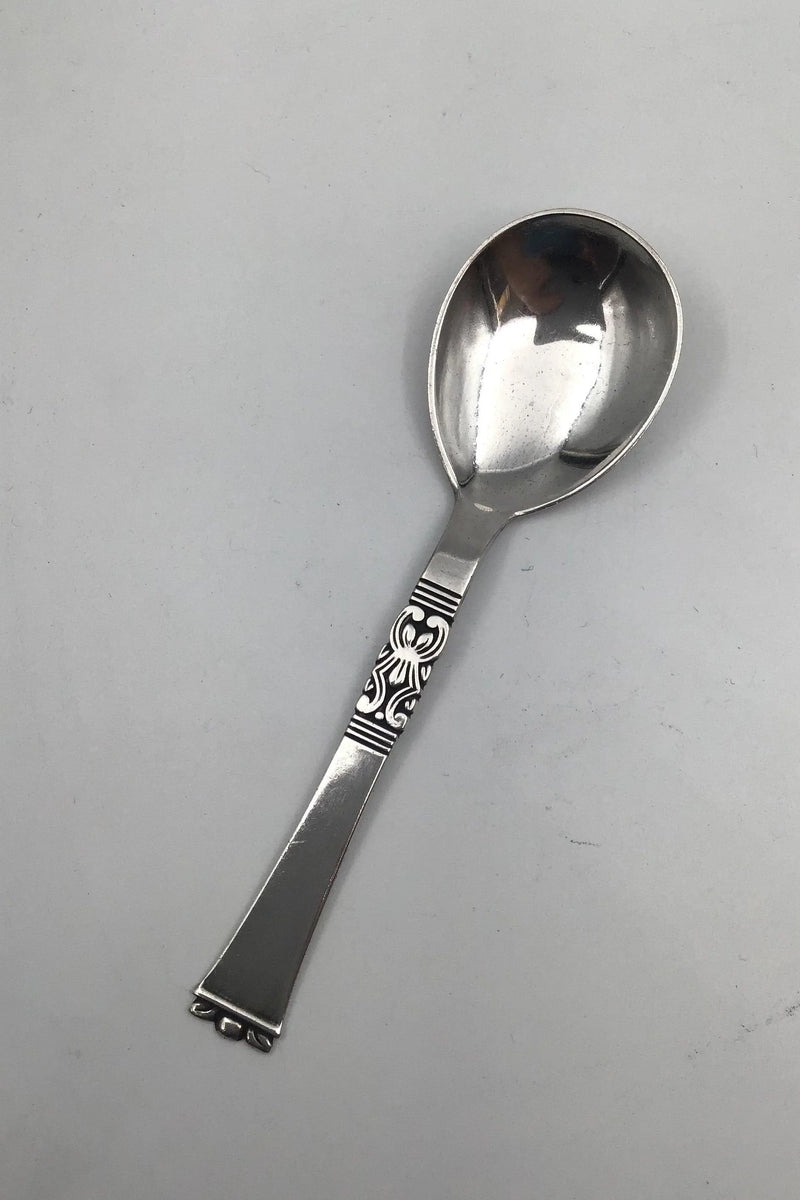 Frigast (Håndsmedet) Sølv Rigsmønster Marmeladeske