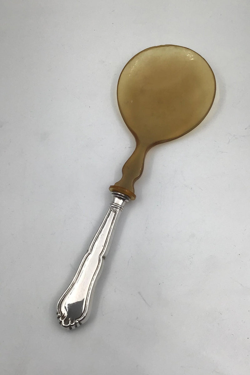 Horsens Sølvfabrik Silber Rita Servierspaten mit Horn