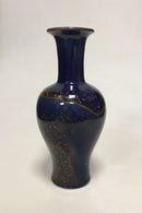 Bing & Grøndahl Stentøj Krystal Glasur vase af ingeniør H. Busch Jensen no 393