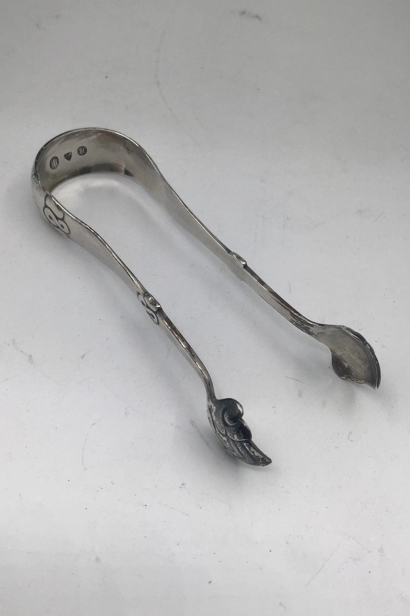 Dansk Arbejde Sølv Fred VIII Sukkertang