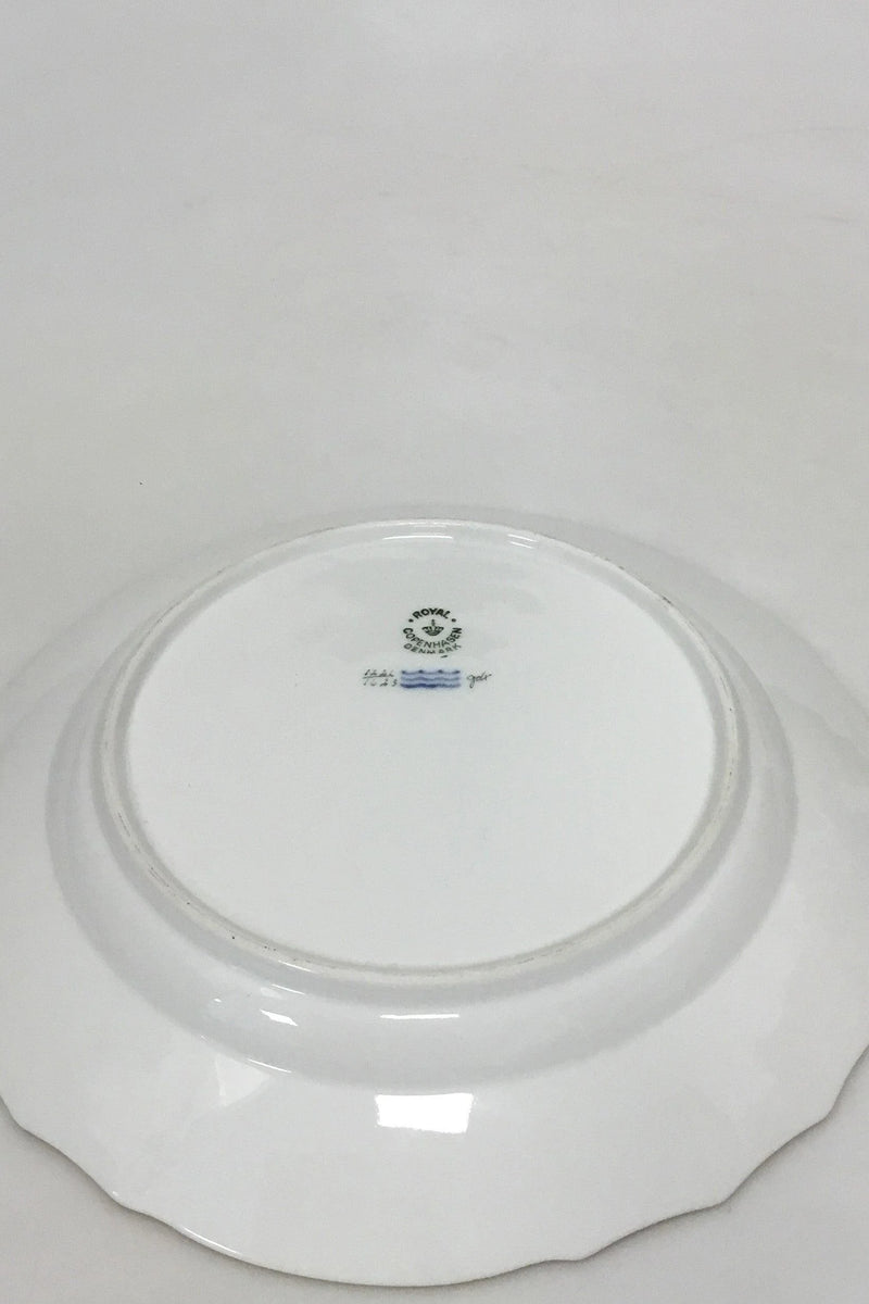 Royal Copenhagen Fuld Saksisk Blomst Frokosttallerken No 1623