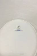 Royal Copenhagen Fuld Saksisk Blomst Ovalt fad No 1555