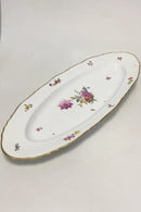 Royal Copenhagen Fuld Saksisk Blomst Fiskefad No 1561