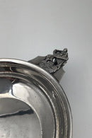 H.C. Andersen Eventyr Sølv Barnetallerken Flyvende Kuffert