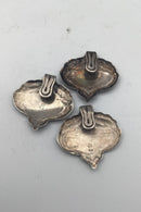 Sæt på 3 Georg Jensen Sølv/Sterling Sølv Glasmærke No. 46