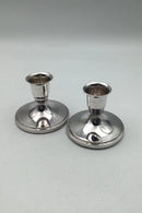 Makon Ras Scott Skotner Sølv Lysestager (2)