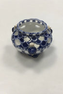 Royal Copenhagen Musselmalet Helblonde Vase med Snegle No 1045