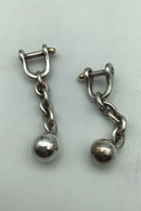 Ole Lynggaard Sterling Sølv/Guld Nøglering