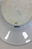 Royal Copenhagen Pattern no. 478 Rose garland with gold Large oval dish No 9038