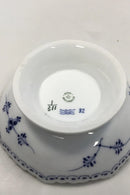 皇家哥本哈根蓝色凹槽半龙形碗&