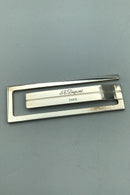 S T Dupont (Paris) Sterling Silber Geldklammer