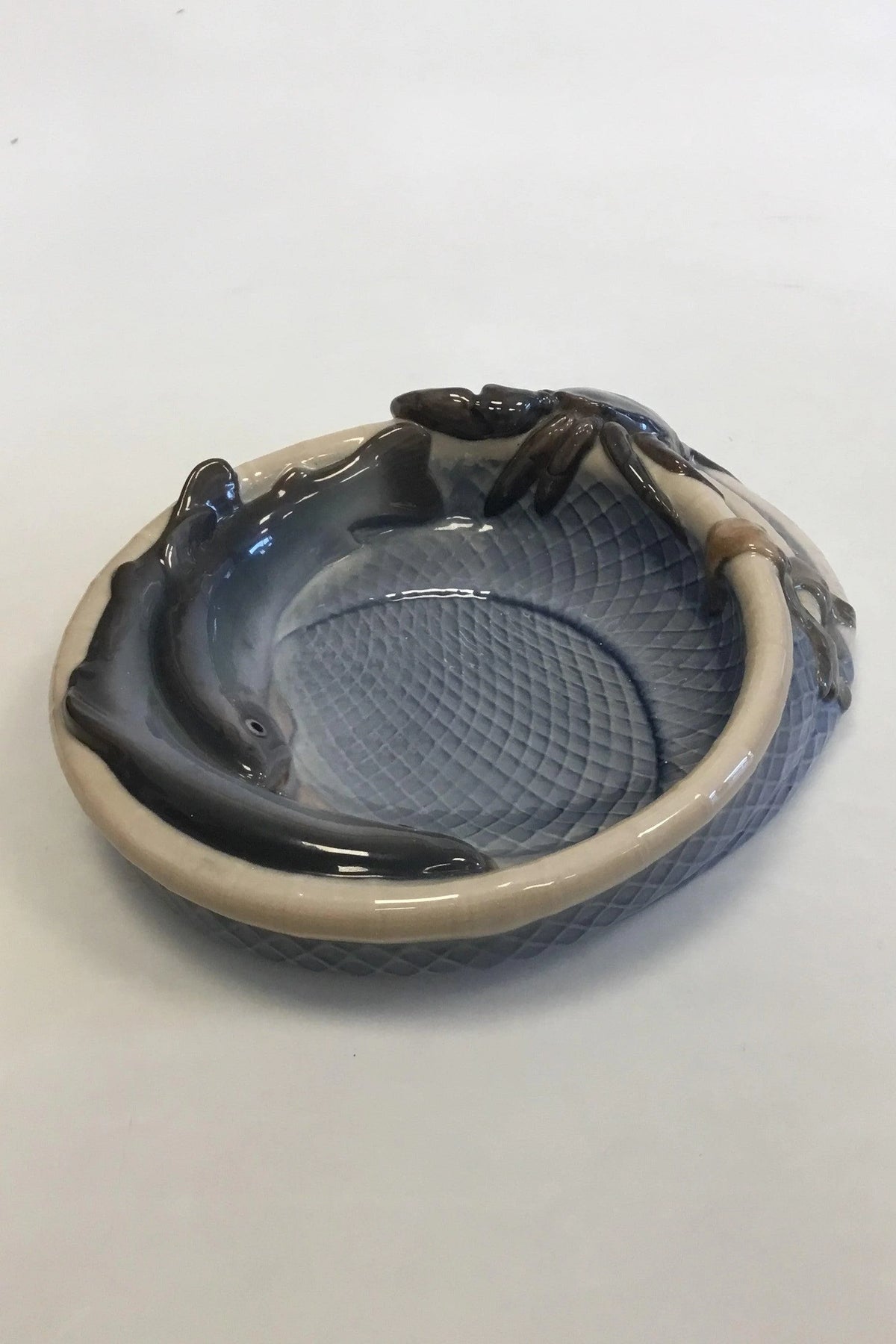 美品☆Bing & Grondahl 社「Crab & Fish 」 【公式通販】