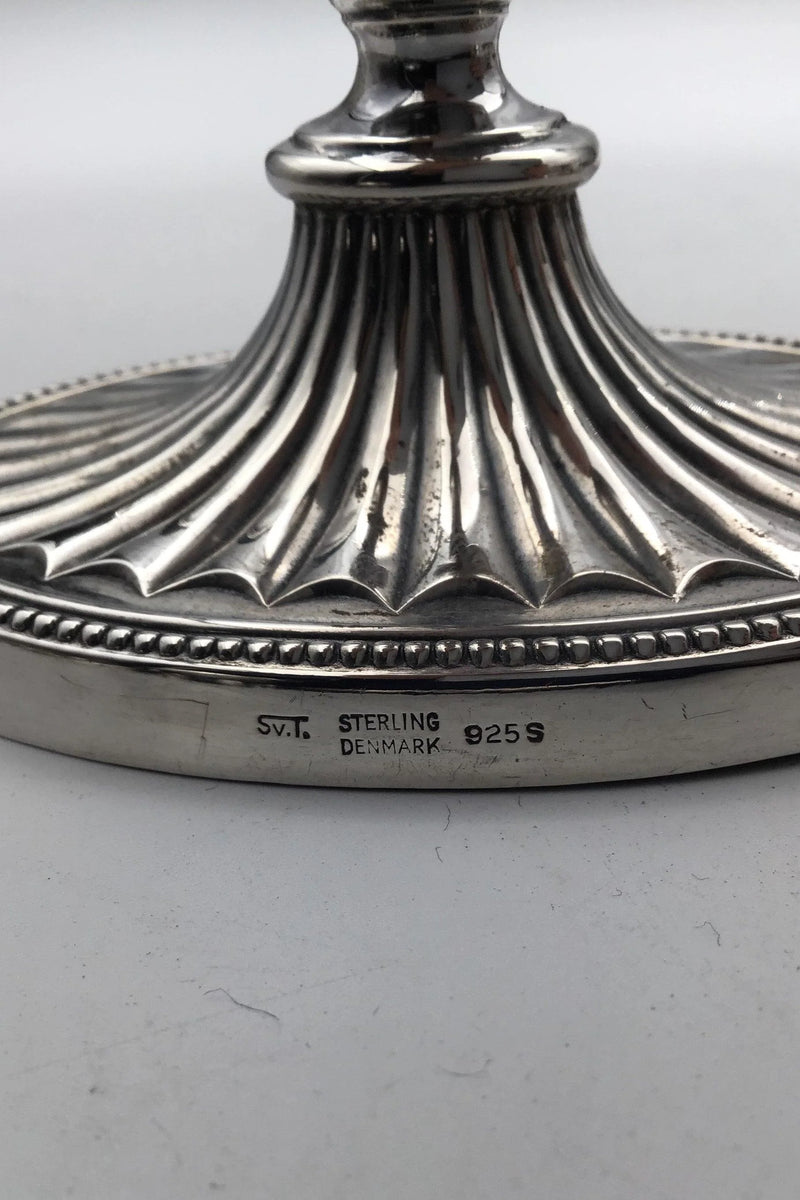 Svend Toxværd Sterling Sølv Lysestage