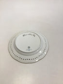 Royal Copenhagen Flora Danica tallerken med gennembrudt kant No 20/3553