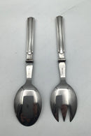 Hans Hansen Arvesølv No 18 Sterling Sølv Salatbestik