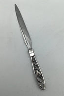 Georg Jensen Sterling Sølv/Stål Magnolia Brevkniv No. 304