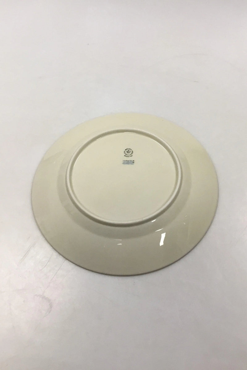 Royal Copenhagen Smooth Cream colored Pattern Lunch plate No 9589.