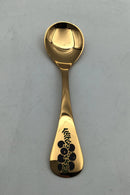 Georg Jensen Årsske 2002 forgyldt Sterling Sølv med emalje