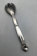 Georg Jensen Sterling Sølv/Stål Konge Salatgaffel No. 134B