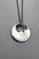 乔治-延森纯银吊坠 "隐秘的心 "薇薇安娜-托伦-布洛-胡贝（1997年）