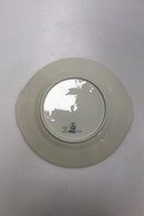 ロイヤルコペンハーゲン クリームウェルテッドウィズゴールド（セット1235）ラウンドケーキプレート No 1864