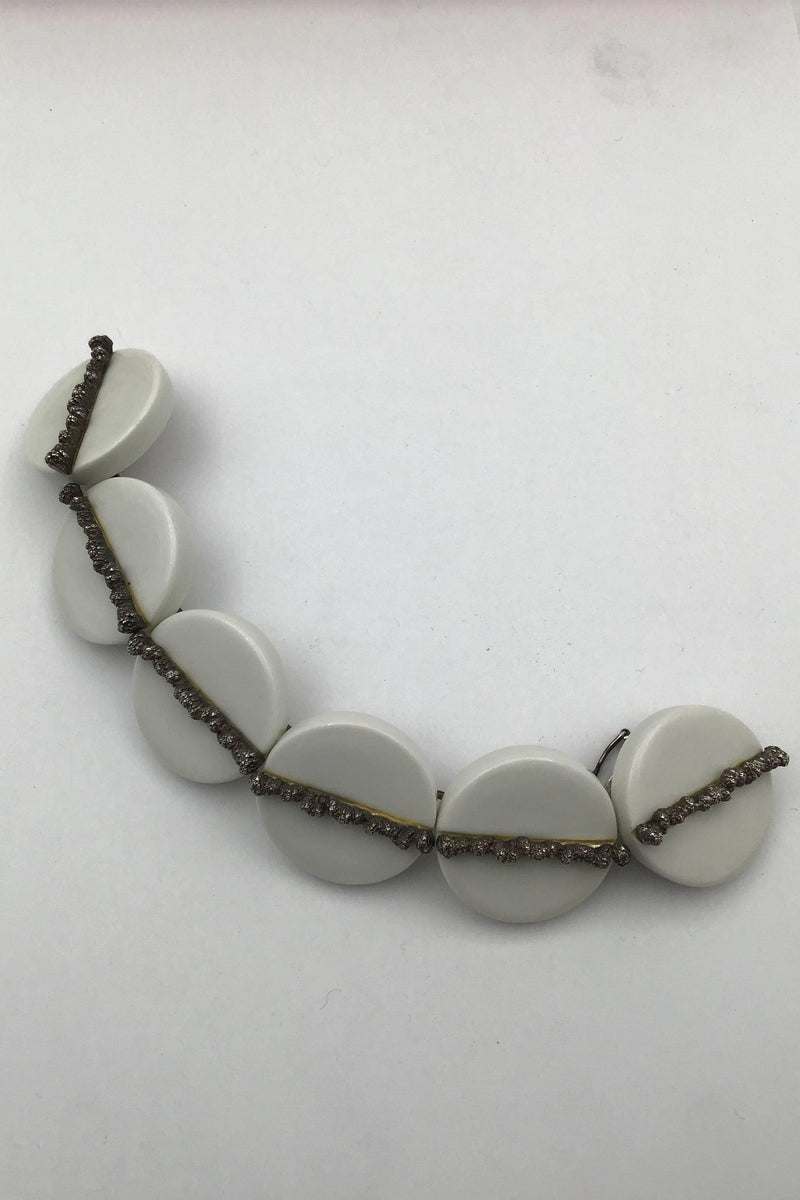 Royal Copenhagen A. Michelsen Porcelæn/Sterling Sølv Armlænke