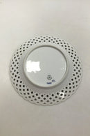 Royal Copenhagen Blaue Blume Geschweißter durchbrochener Teller