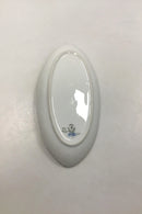 Royal Copenhagen Saxon Flower Light Bee Cell Oval Dish No 493/9029 