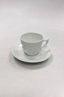 ビング＆グロンダール エレガンス、ホワイト コーヒーカップ＆ソーサー 102号