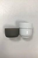 Royal Copenhagen Riflet Kontrast Espressotasse Nr. 493